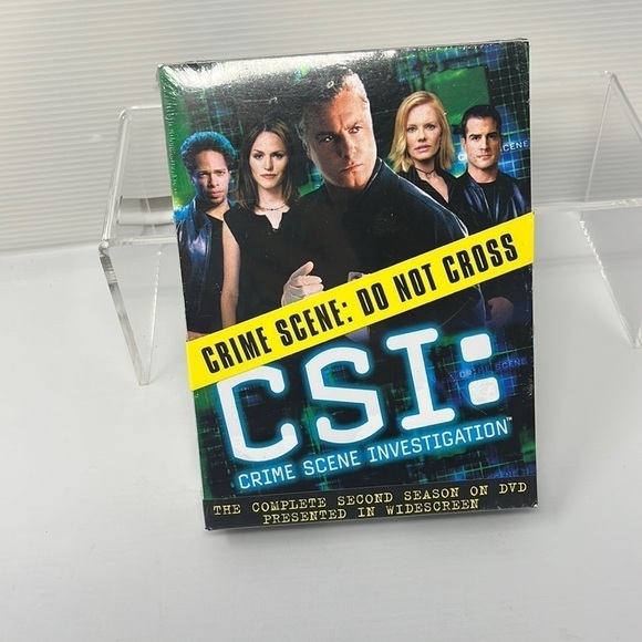 CSI Season Two DVD CBS Original 2001-02 Crime Scene Investigation Sealed New - Picture 1 of 8